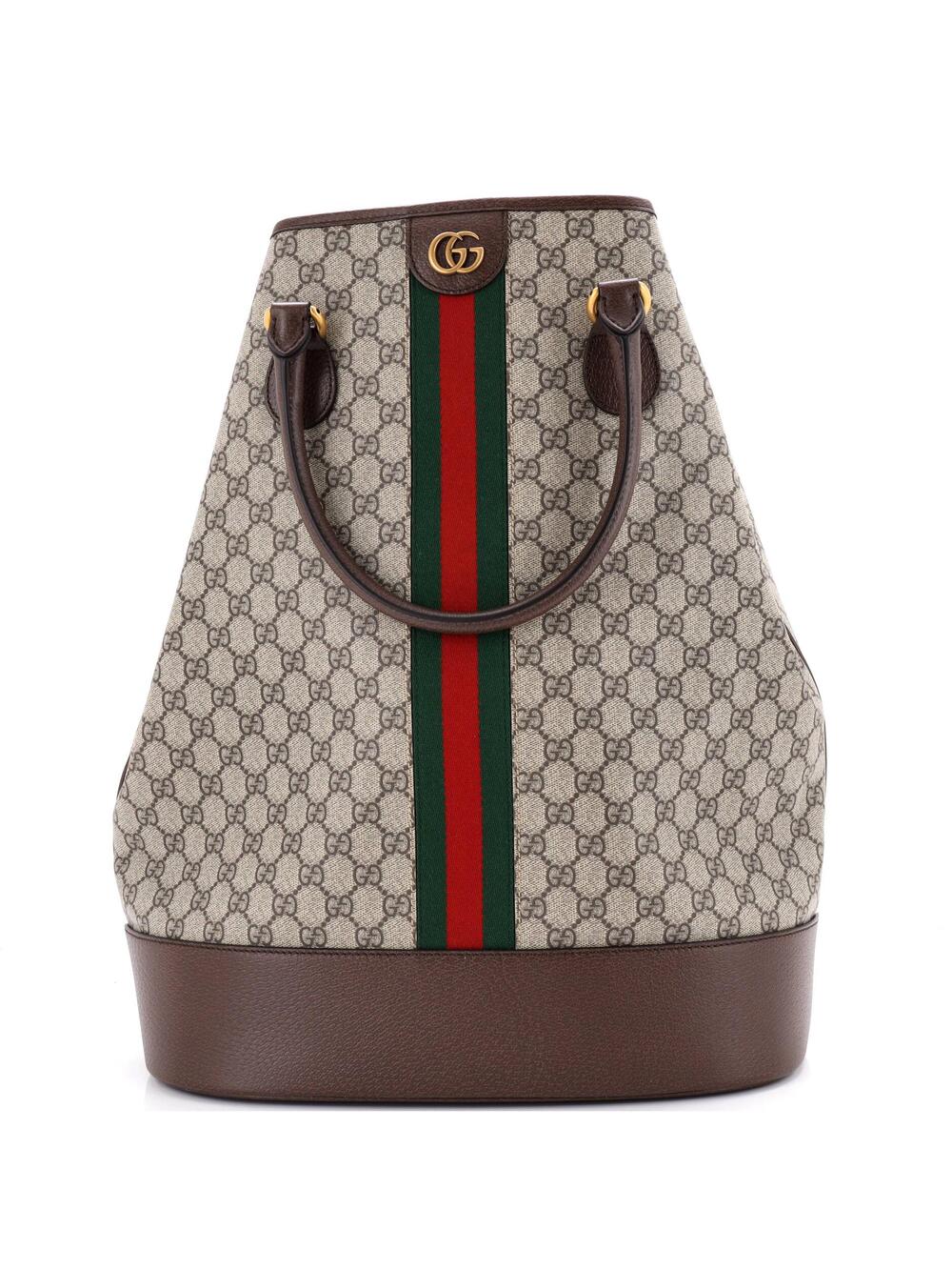Gucci Savoy Duffle Bag Gg Coated Canvas #306749G20B